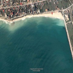 Golful 2 Mai vazut din satelit